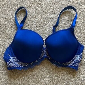 Wacoal Royal Blue Lace Bra